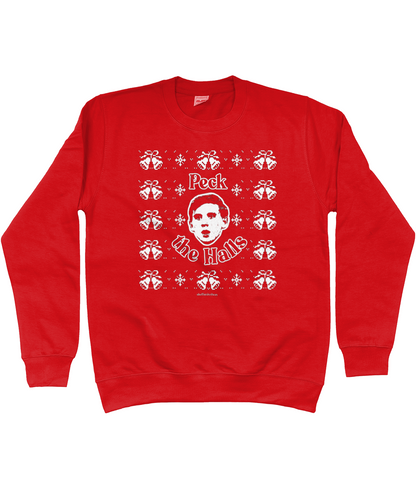 Peck the Halls - Kids Sweatshirt